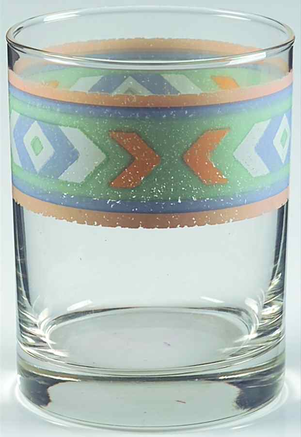 Southwest 12 Oz Glassware Old Fashioned by Treasure Craft-1