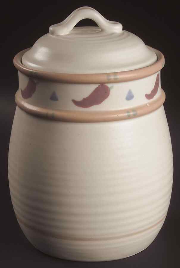 Taos Medium Canister & Lid by Treasure Craft-1