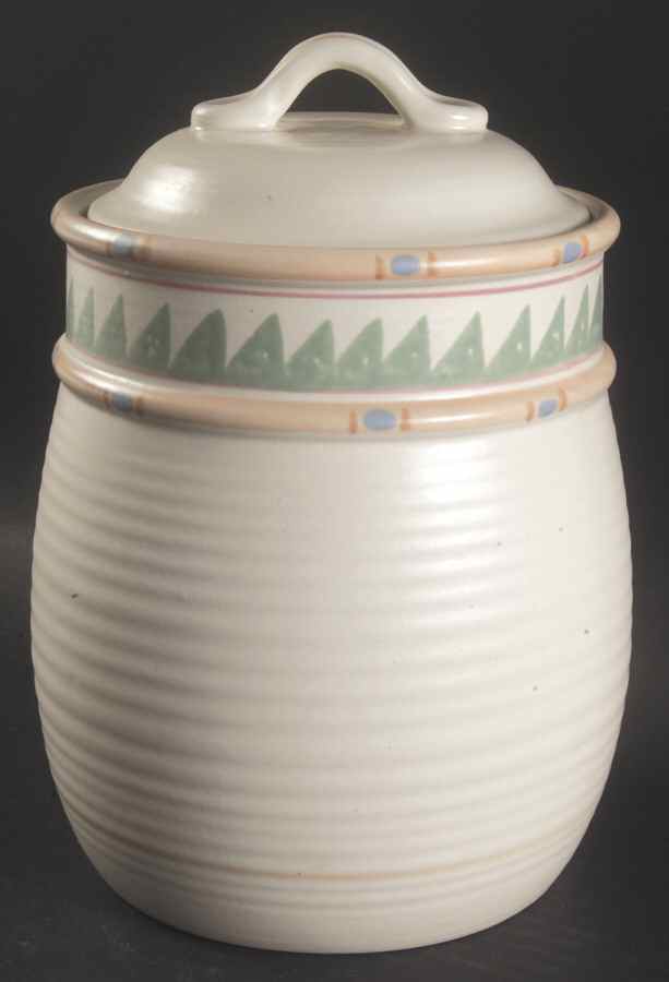 Taos Large Canister & Lid by Treasure Craft-1