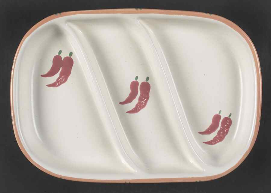 Taos 3-Part Relish by Treasure Craft-1