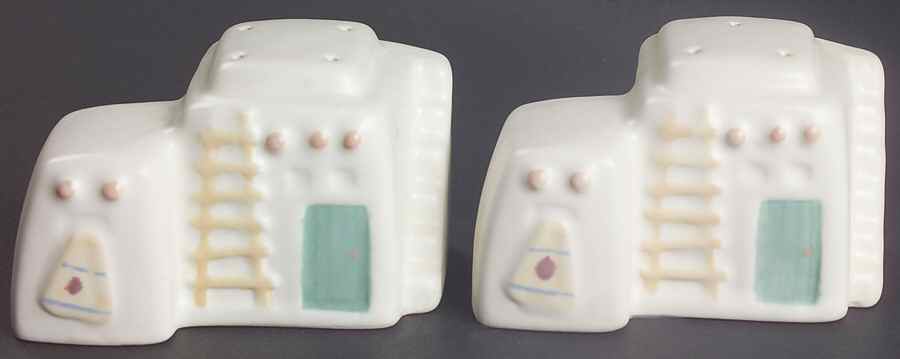Taos Figural Salt & Pepper Set by Treasure Craft-1