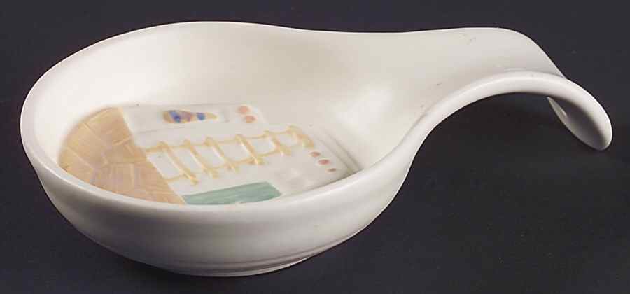 Taos Spoon Rest/Holder (Holds 1 Spoon) by Treasure Craft-1