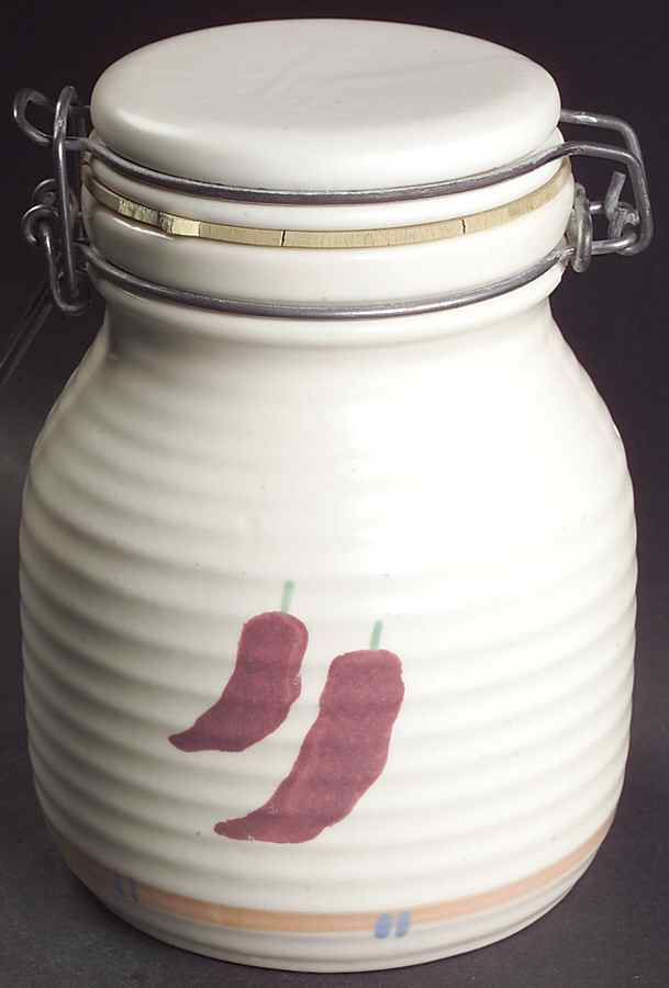 Taos 7" Storage Jar & Lid by Treasure Craft-1