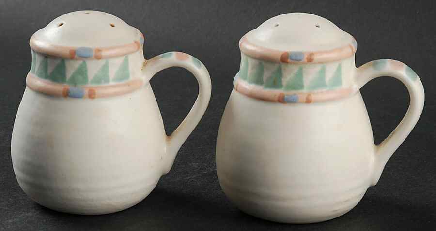 Taos Salt & Pepper Set by Treasure Craft-1