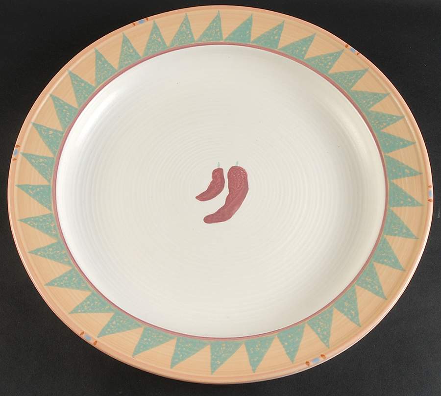 Taos 16" Chop Plate (Round Platter) by Treasure Craft-1