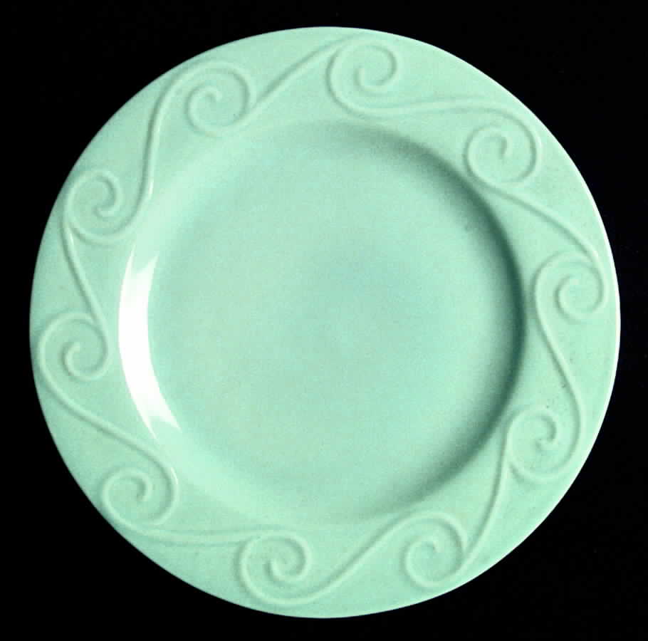Andalucia Ice Blue Service Plate (Charger) by Treasure Craft-1
