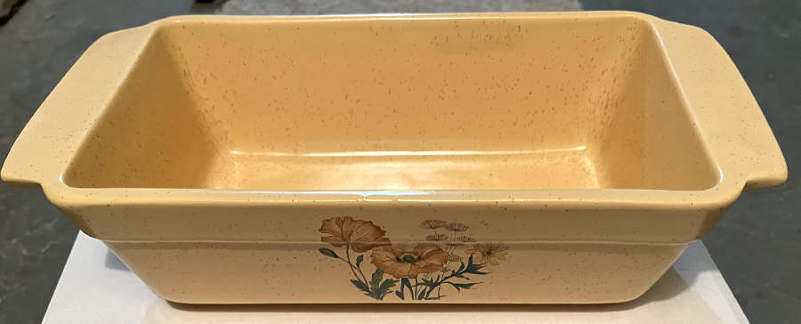 Wildflower Loaf Pan by Treasure Craft-1