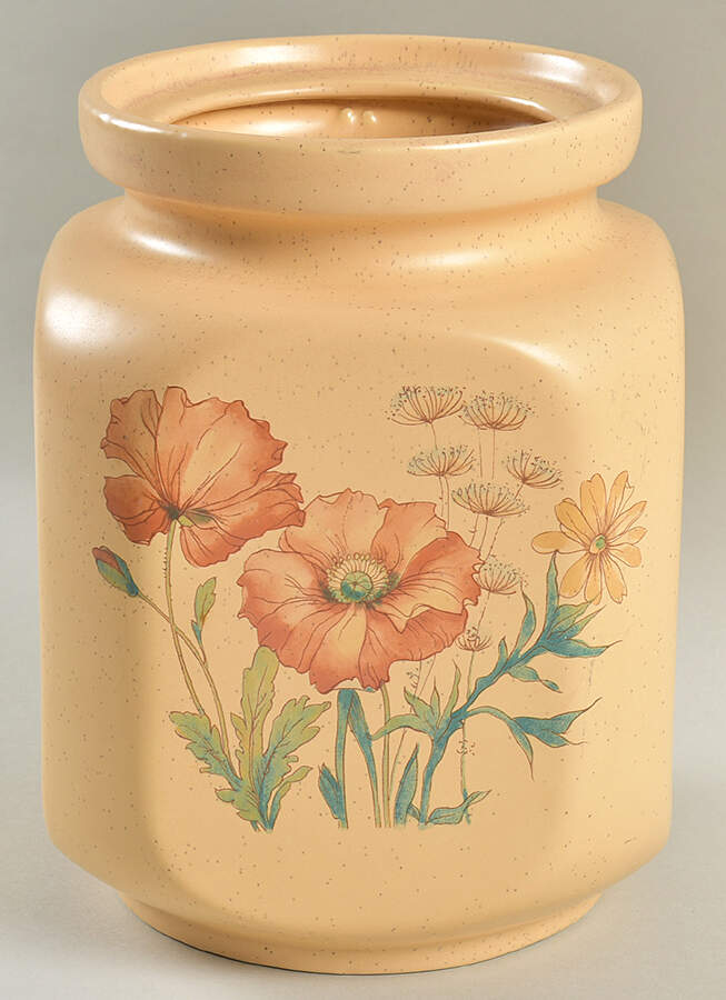 Wildflower Extra Large Canister No Lid by Treasure Craft-1