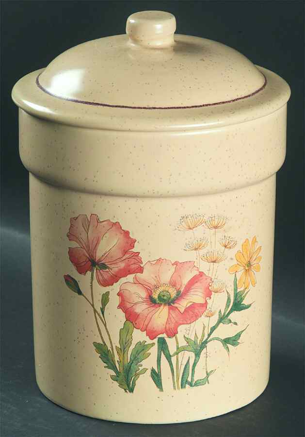 Wildflower Extra Large Canister & Lid by Treasure Craft-1