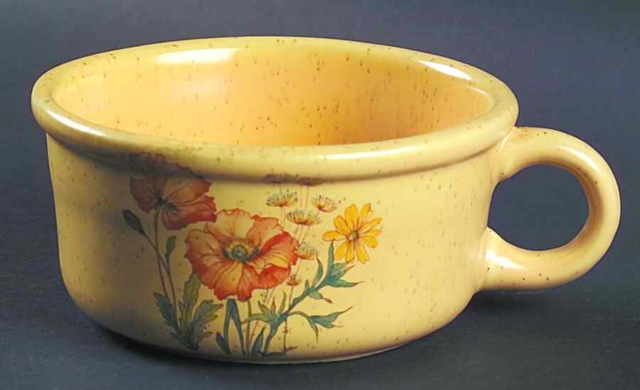 Wildflower Soup Mug by Treasure Craft-1