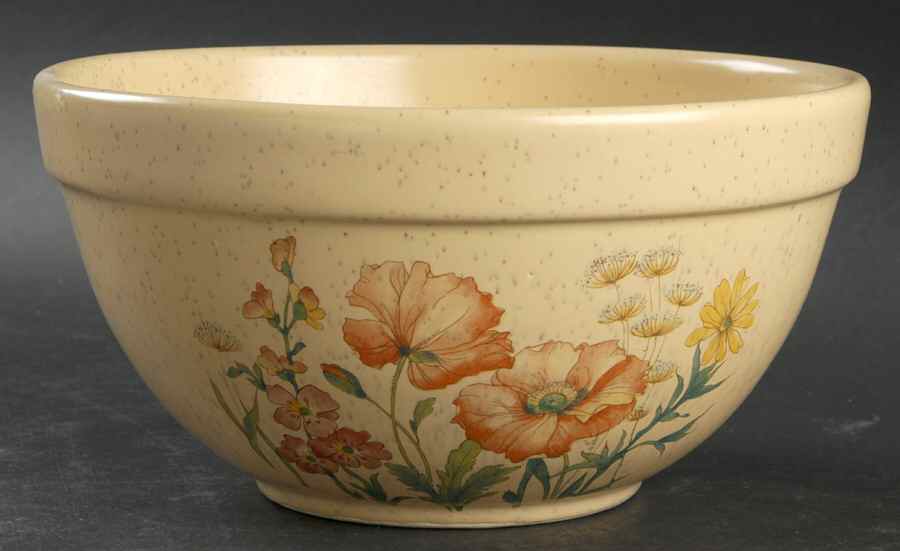 Wildflower 8" Mixing Bowl by Treasure Craft-1