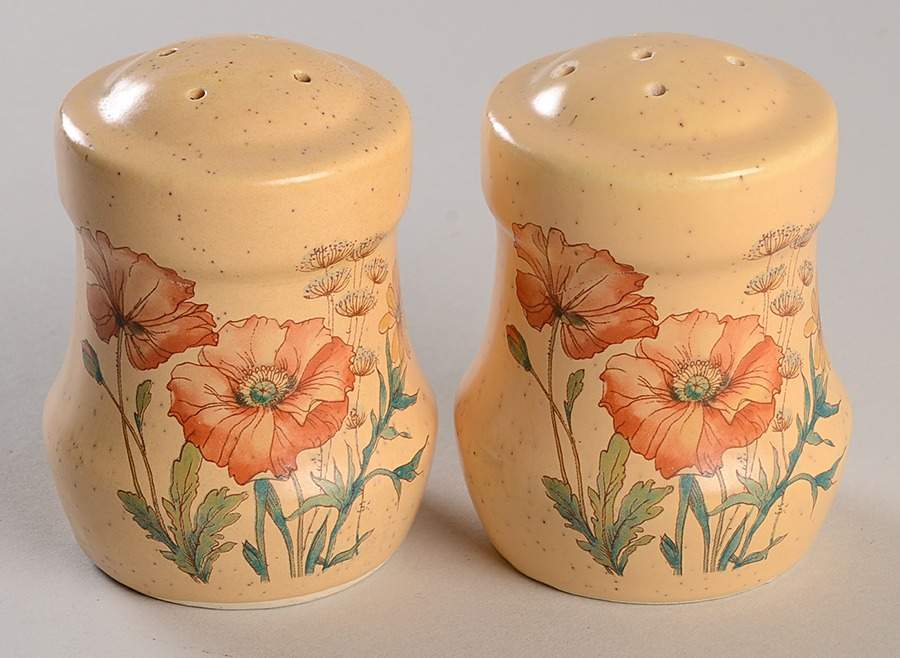 Wildflower Salt & Pepper Set by Treasure Craft-1