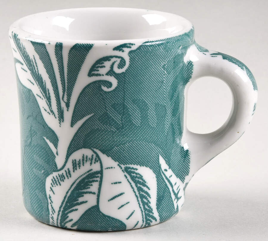 Palm Green Mug by Tepco-1