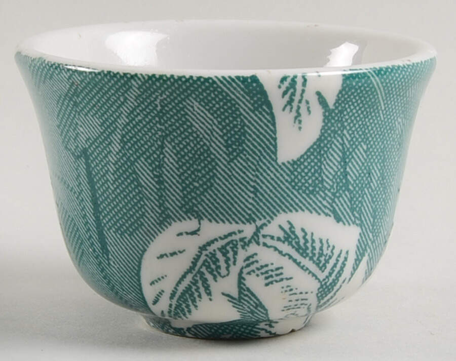 Palm Green Cup No Handle by Tepco-1