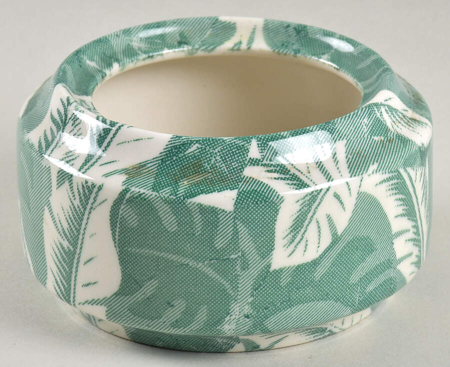 Palm Green Sugar Bowl No Lid by Tepco-1