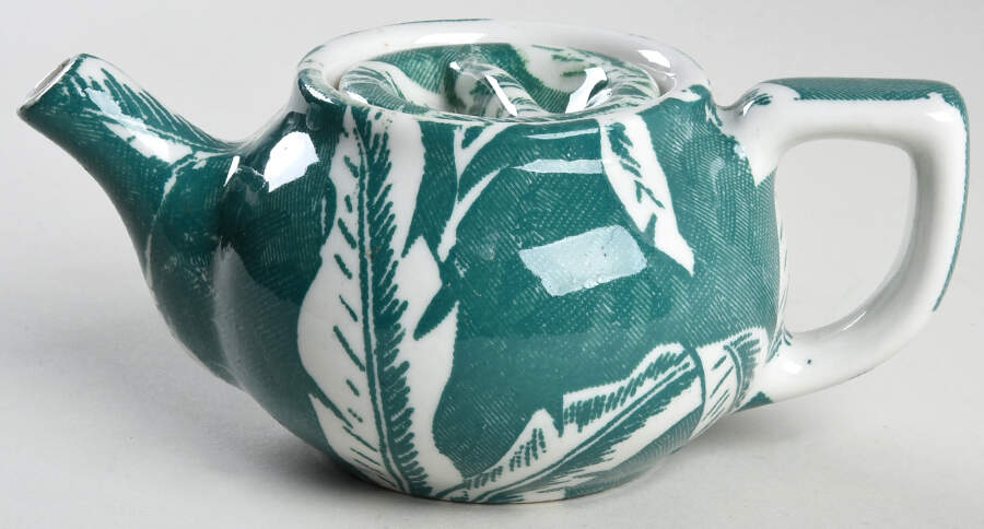 Palm Green Individual Teapot & Lid by Tepco-1