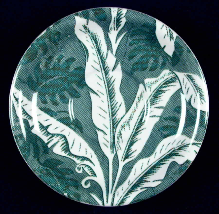 Palm Green Saucer by Tepco-1