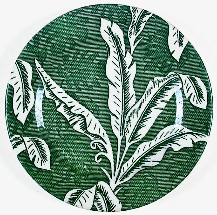 Palm Green Luncheon Plate by Tepco-1