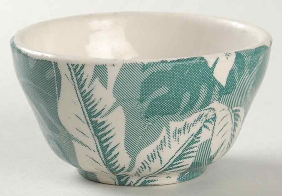 Palm Green Open Sugar Bowl by Tepco-1