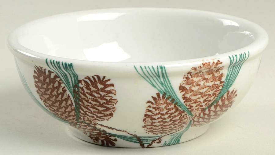 Needles and Pine (Design All Over) Coupe Cereal Bowl by Tepco-1