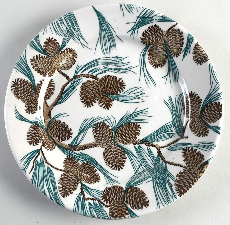Needles and Pine (Design All Over) Dinner Plate by Tepco-1