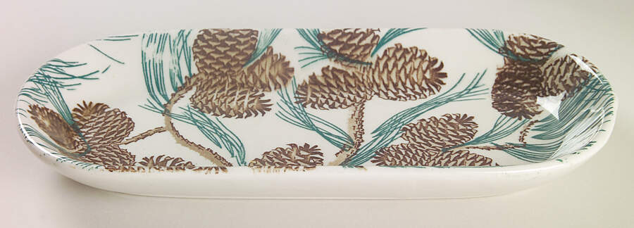 Needles and Pine (Design All Over) Relish by Tepco-1