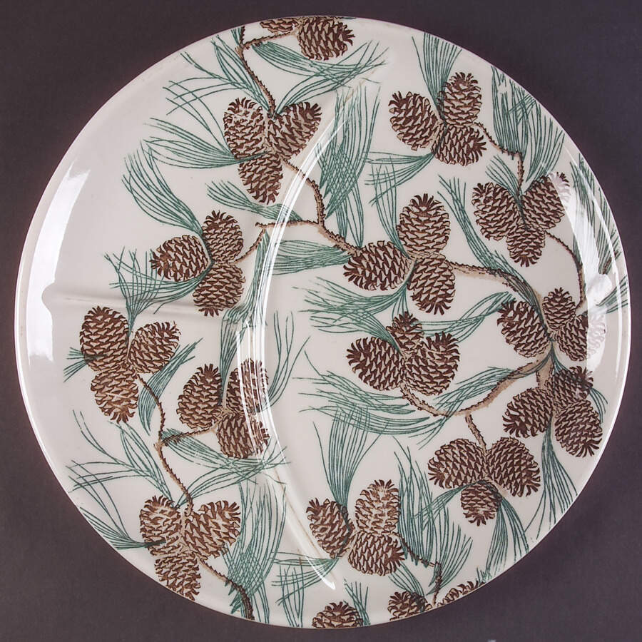 Needles and Pine (Design All Over) Grill Plate by Tepco-1