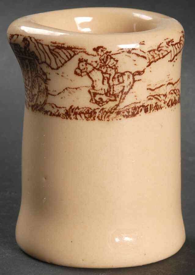 Western Traveler Brown Mini Creamer by Tepco-1