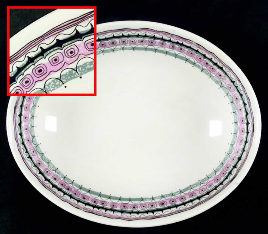 Bali 9" Oval Vegetable Bowl by Peter Terris-1
