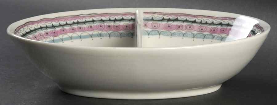 Bali Oval Divided Vegetable Bowl by Peter Terris-1