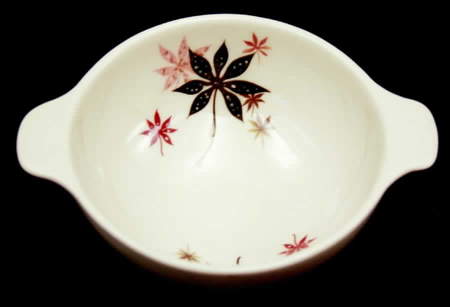 Calico Leaves Lugged Cereal Bowl by Peter Terris-1