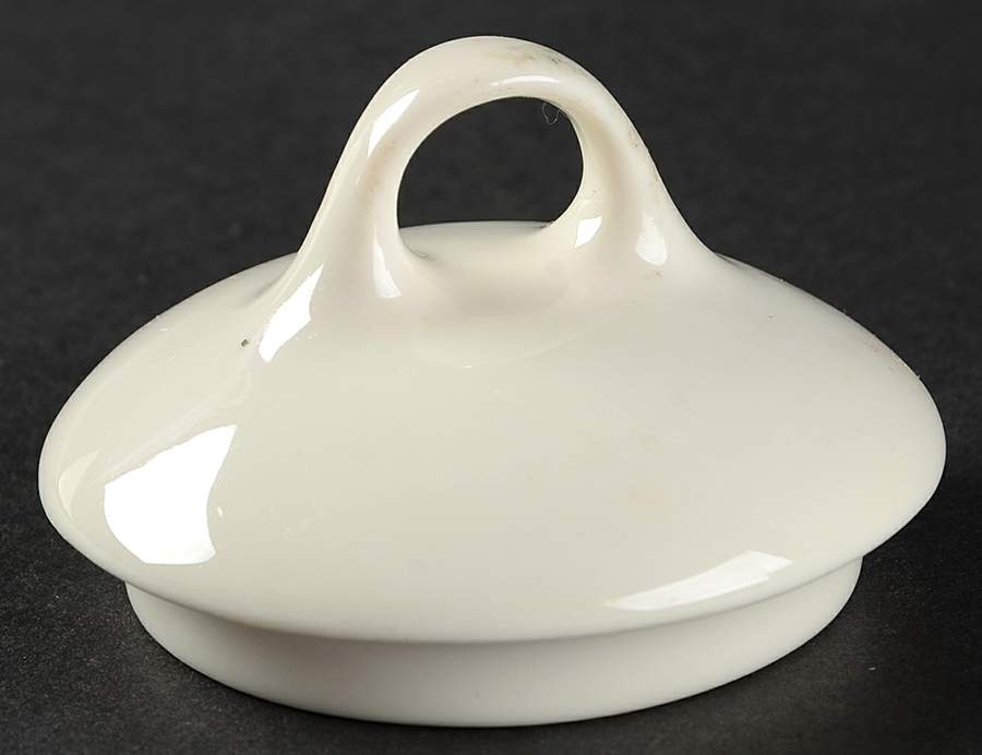Calico Leaves Lid for Sugar Bowl by Peter Terris-1