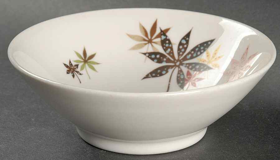 Calico Leaves Coupe Cereal Bowl by Peter Terris-1