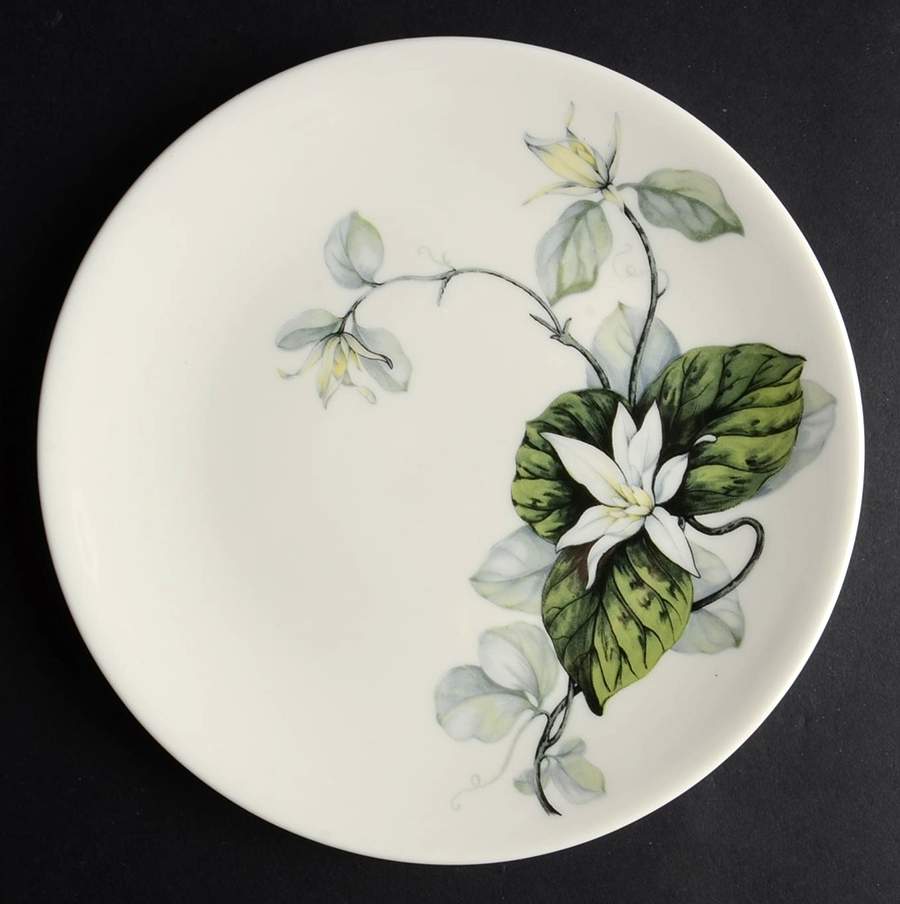 White Lily Salad Plate by Peter Terris-1