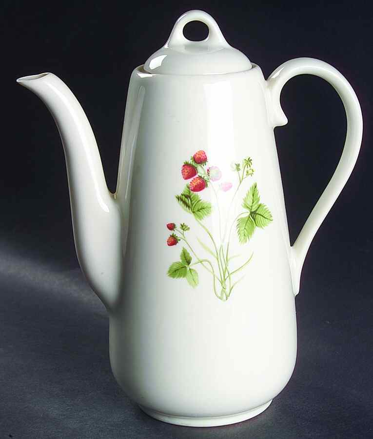 Wild Strawberry Coffee Pot & Lid by Peter Terris-1