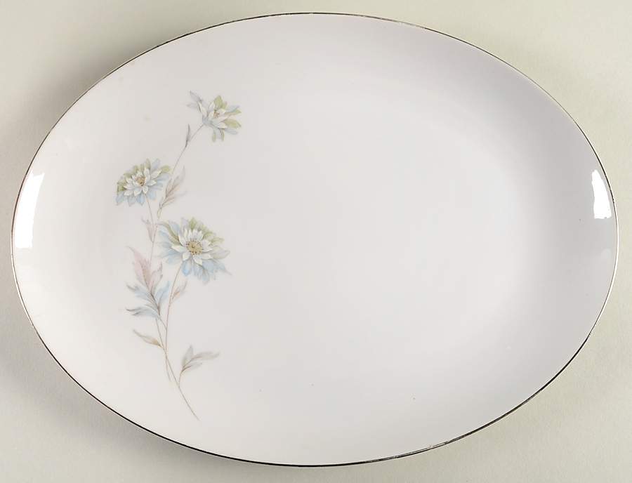 Allyson 12" Oval Serving Platter by Towne House-1