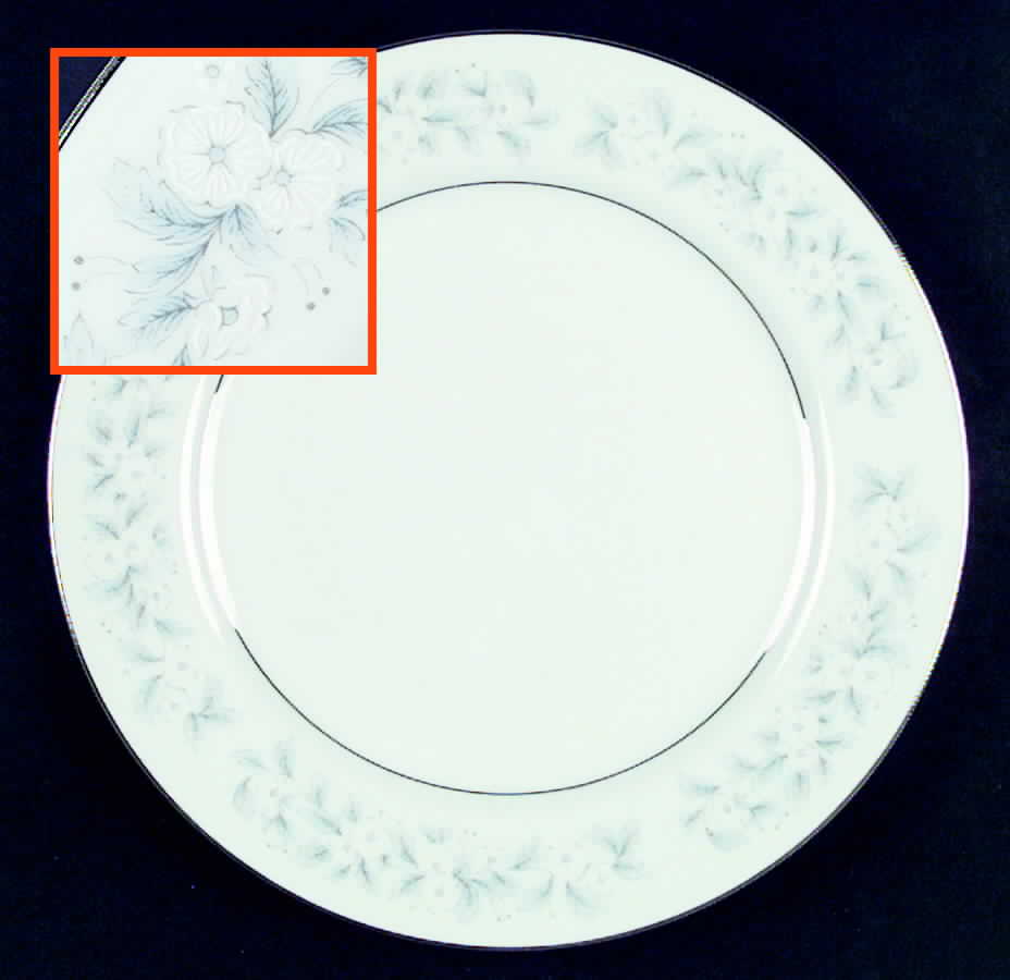 Blue Bell Dinner Plate by Towne House-1