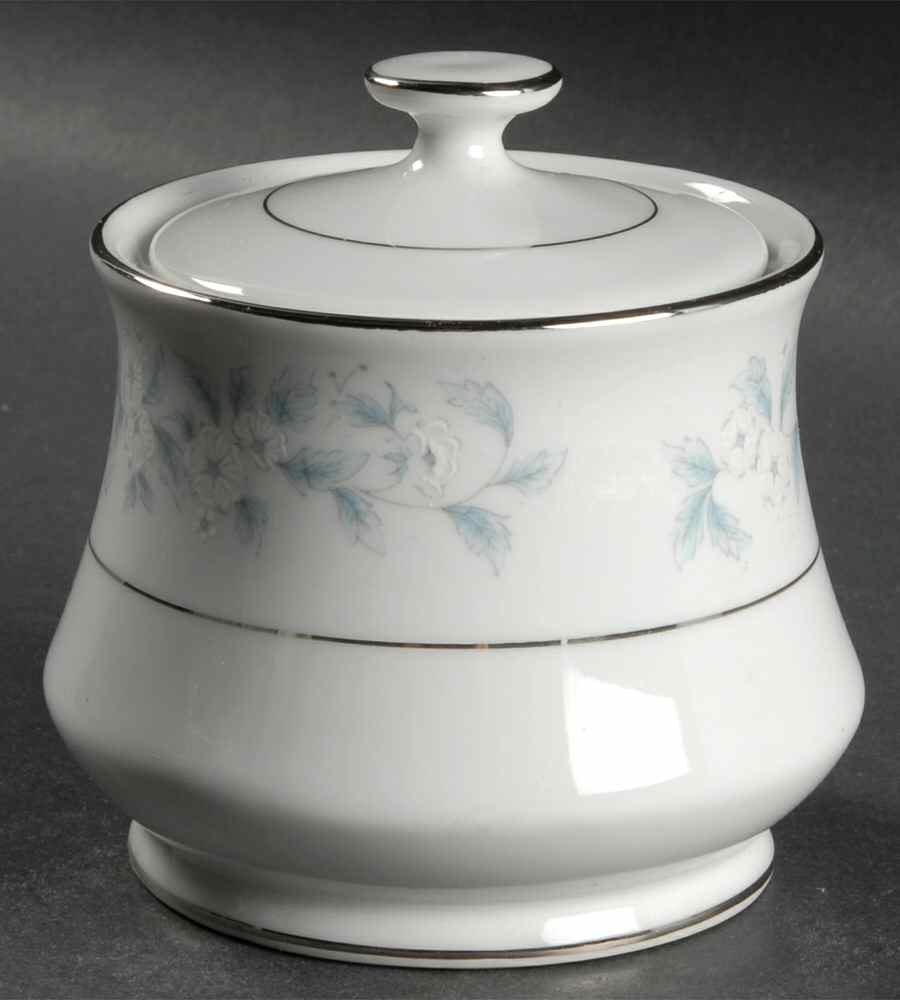 Blue Bell Sugar Bowl & Lid by Towne House-1
