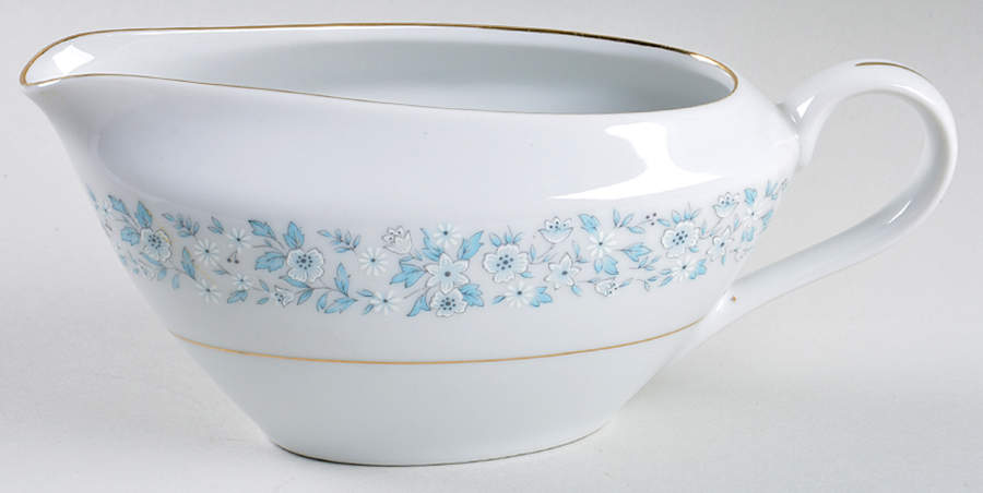Brocade (Gold Trim) Gravy Boat by Towne House-1