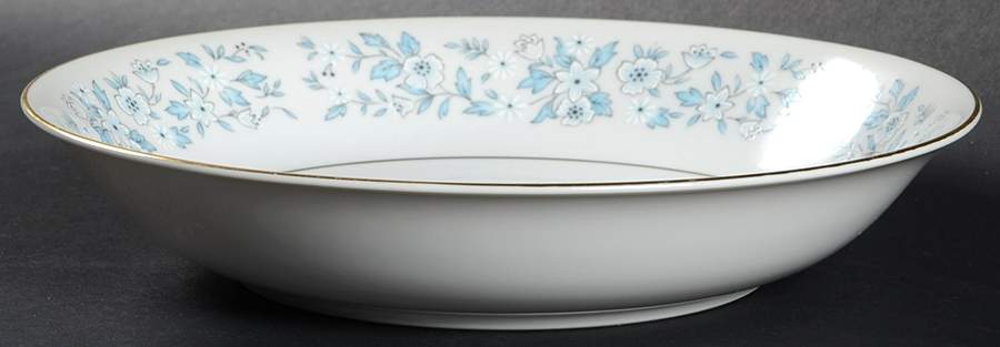 Brocade (Gold Trim) Coupe Soup Bowl by Towne House-1