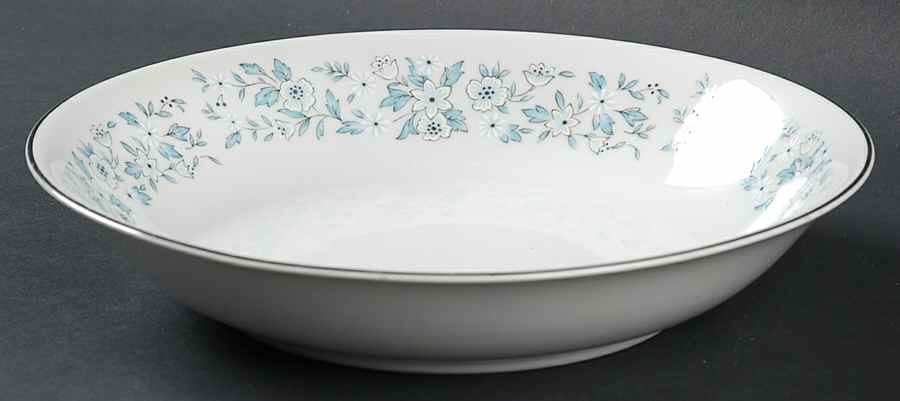 Brocade (Platinum Trim) Coupe Soup Bowl by Towne House-1