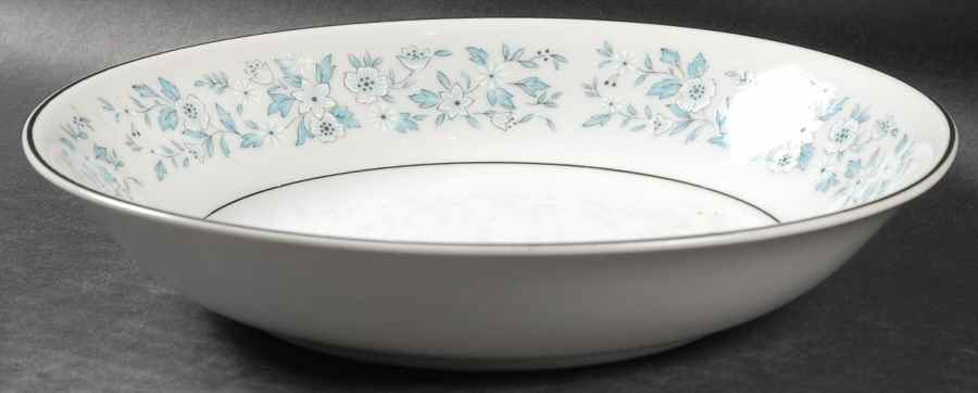 Brocade (Platinum Trim) Coupe Soup Bowl by Towne House-1