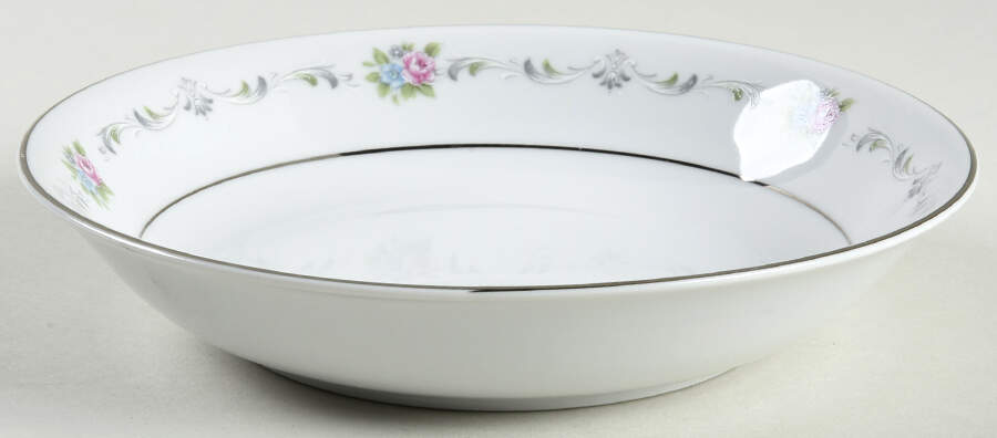 Cameo Rose Coupe Soup Bowl by Towne House-1