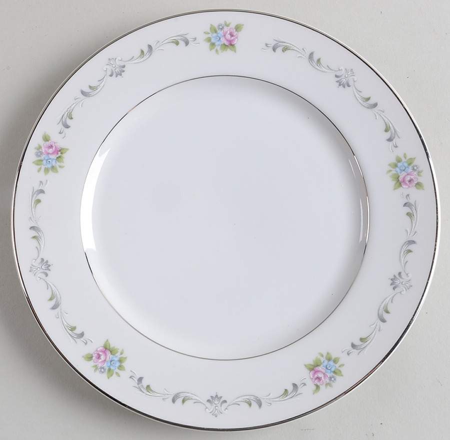 Cameo Rose Salad Plate by Towne House-1