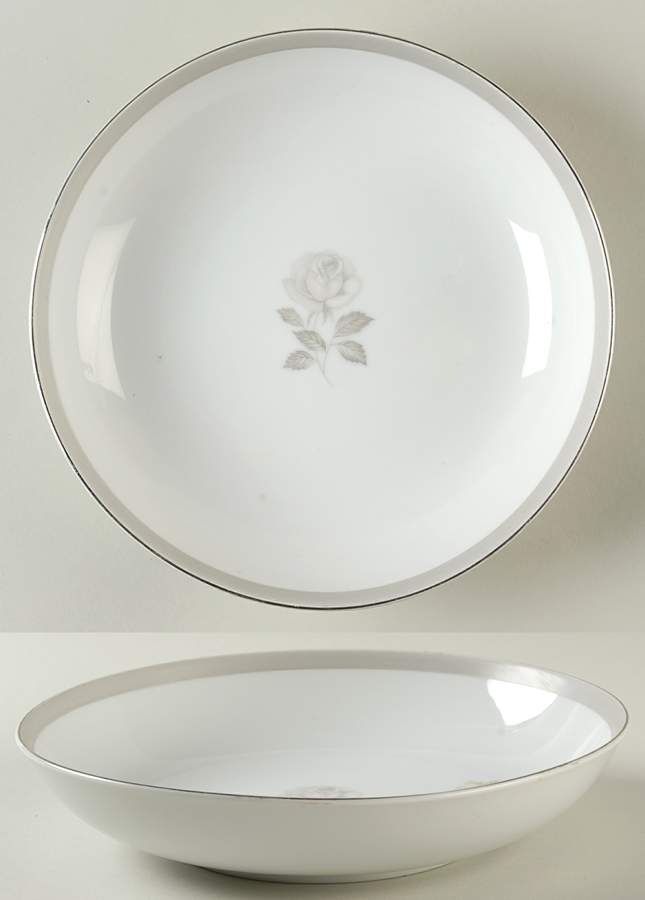 Dawn Rose 9" Round Vegetable Bowl by Towne House-1