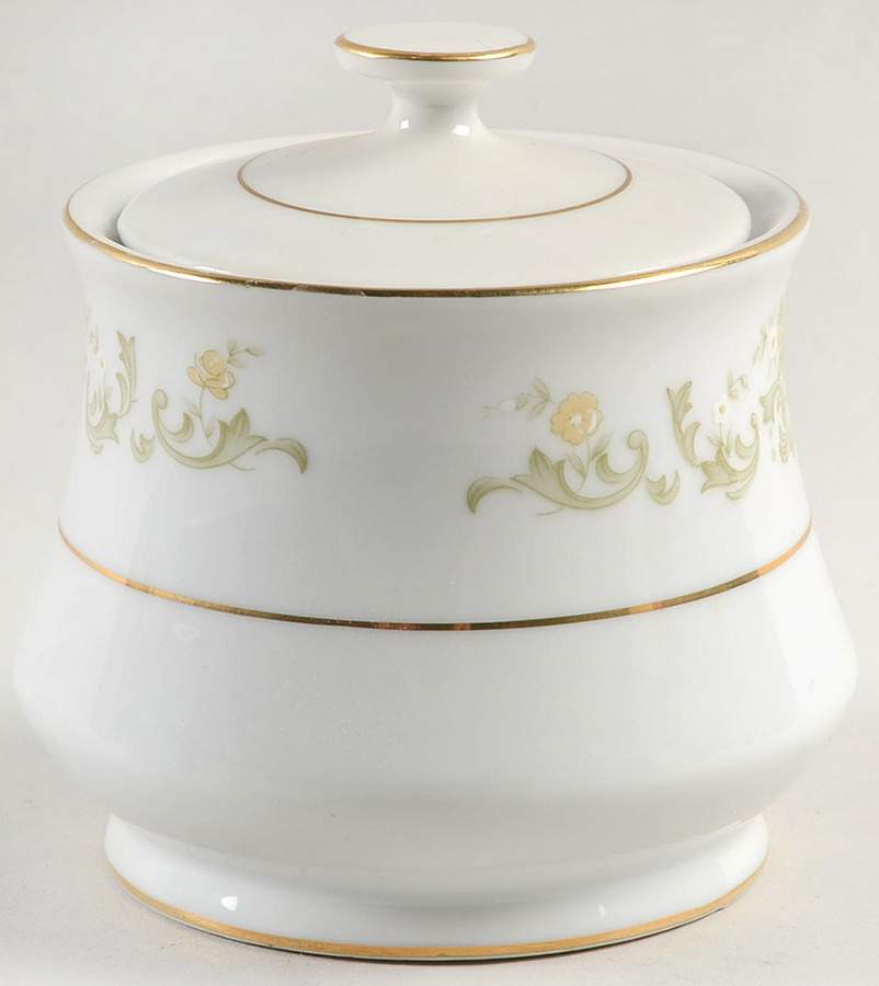 Golden Regal Sugar Bowl & Lid by Towne House-1