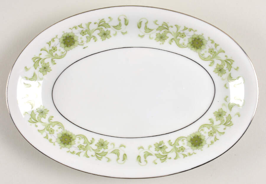 Green Dale Relish/Gravy Underplate by Towne House-1
