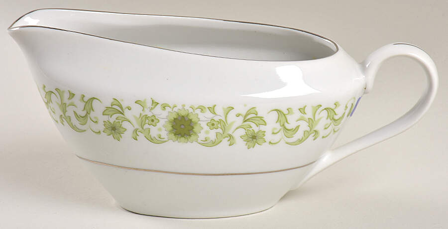 Green Dale Gravy Boat by Towne House-1