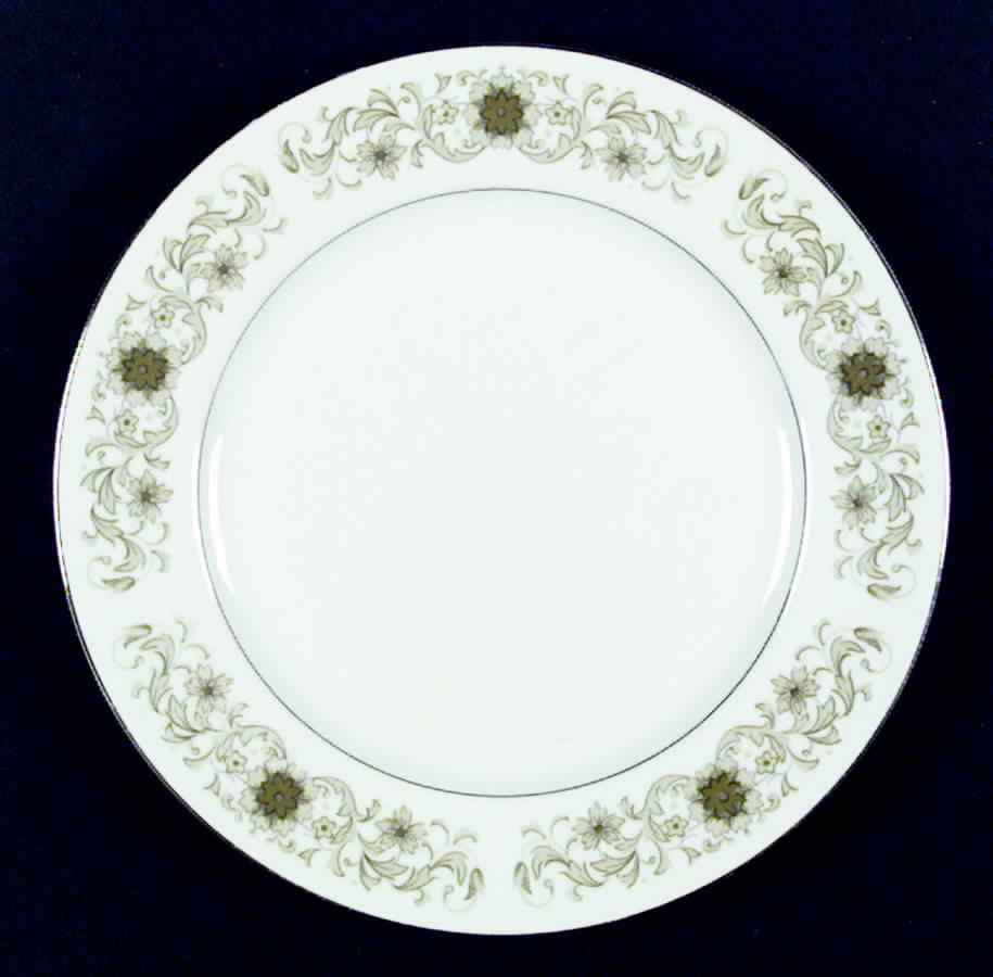 Green Dale Dinner Plate by Towne House-1