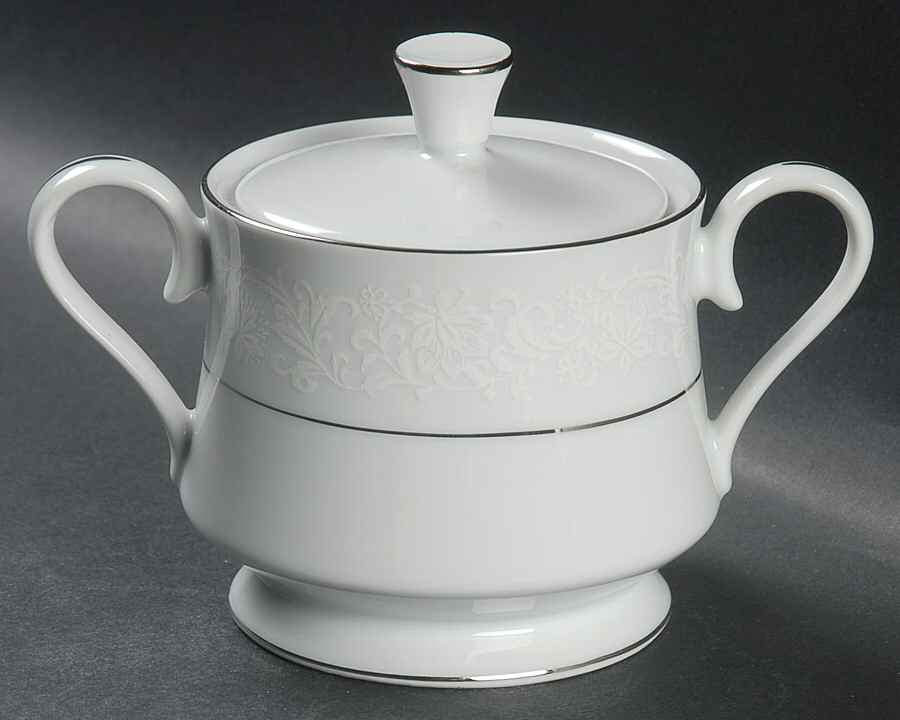 Illusion Sugar Bowl & Lid by Towne House-1